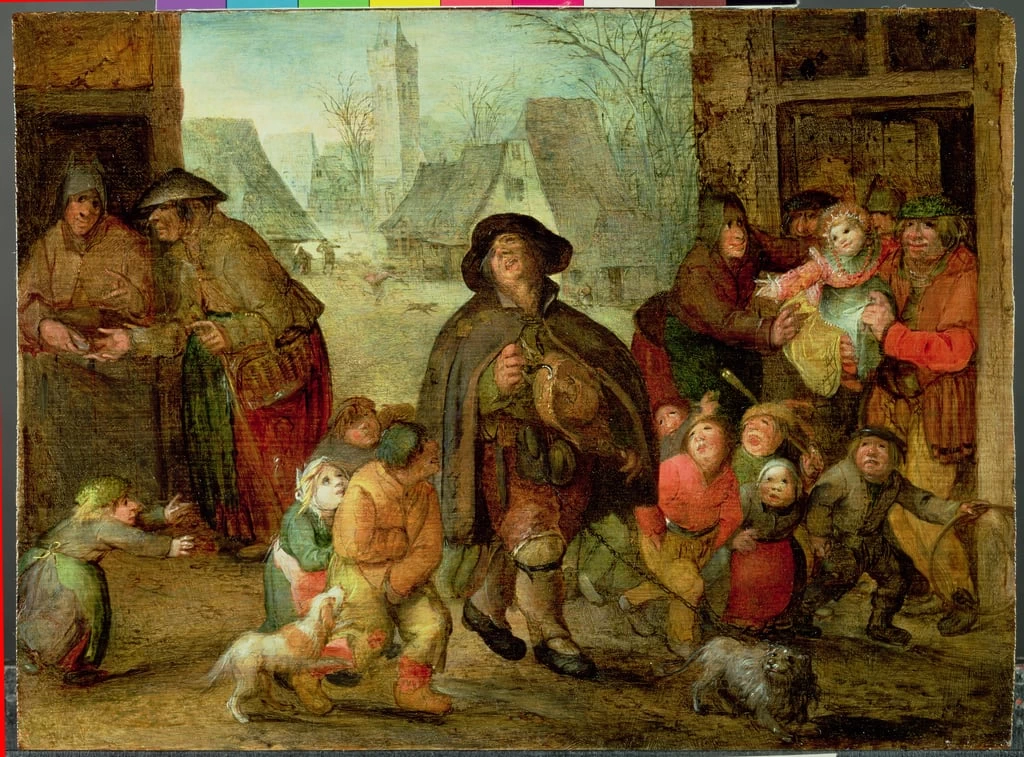 Il giocatore cieco di ghironda